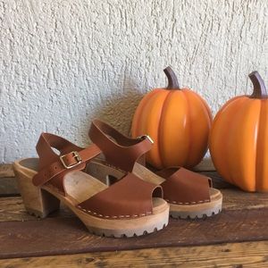 MIA Greta Leather Clogs